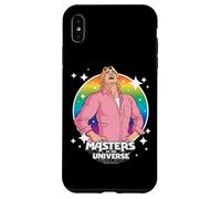 Carcasa para iPhone XS MAX Maestros del Universo: Prince Adam Rainbow Hey Yea