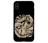 Carcasa para iPhone XS MAX Magical Cello Surrounded by Cloud Music Notes