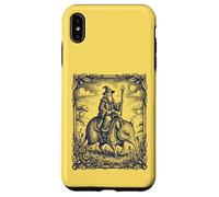 Carcasa para iPhone XS MAX Mago Montando Criatura Mística Elefante Musaraña Fantasía