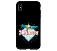 Carcasa para iPhone XS MAX Mallorca Islas Baleares Retro Parrot Vintage Souvenir