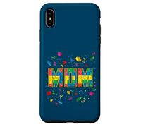 Carcasa para iPhone XS MAX Mamá del Cumpleaños Kid Ladrillo Constructor Escuadrón De Cumpleaños