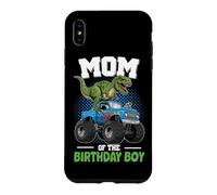 Carcasa para iPhone XS MAX Mamá del Cumpleaños Niño Dinosaurio Monster Truck