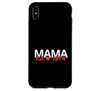Carcasa para iPhone XS MAX Mamá EST 1974 - Celebración de Cumpleaños Maternidad