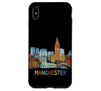 Carcasa para iPhone XS MAX Manchester, Inglaterra, Recuerdo, Ciudad, hito Regalo