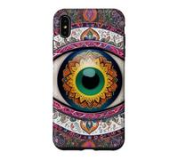 Carcasa para iPhone XS MAX Mandala Evil Eye Art Style Boho Hippie Estética