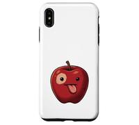 Carcasa para iPhone XS MAX Manzana Loca Cartoon Divertida Maestro Escuela