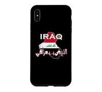 Carcasa para iPhone XS MAX Mapa de Bandera de Irak Vintage para Amantes iraquíes 2026 Hombres, Mujeres y niños