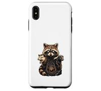 Carcasa para iPhone XS MAX Mapache Zarigüeya Tejón Bosque Místico