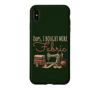 Carcasa para iPhone XS MAX Máquina de Coser Quilter Costurera Alcantarillado Quilting Lover