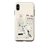 Carcasa para iPhone XS MAX Máquina Expendedora Japonesa Mapache Shibuya Tokio