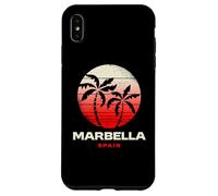 Carcasa para iPhone XS MAX Marbella España Palmera Andalucía Playa Puesta De Sol Diseño