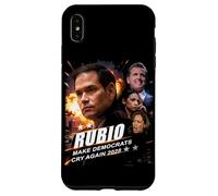 Carcasa para iPhone XS MAX Marco Rubio 2028 Make Democrats Cry Again Action Poster