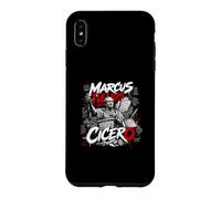 Carcasa para iPhone XS MAX Marcus Tullius Cicerón Orador Romano Estoico Filosofía Latín