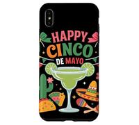 Carcasa para iPhone XS MAX Margarita Cactus Taco Fiesta Happy Cinco De Mayo Celebración