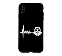 Carcasa para iPhone XS MAX Marinero Barco Latido del Corazón Barca Fluvial Regalo