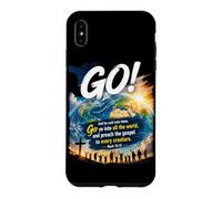 Carcasa para iPhone XS MAX Mark 16:15 Go Into All The World and Preach The Gospel
