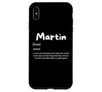 Carcasa para iPhone XS MAX Martin Definition Personalized Golf Dad Costume For Martins
