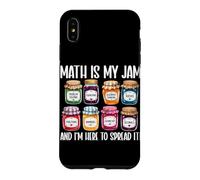 Carcasa para iPhone XS MAX Math Is My Jam Funny Matemáticas Profesor Álgebra Cálculo Estudiante