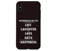 Carcasa para iPhone XS MAX Mathematics of Life Complex Equation Formula Math Lover Fun