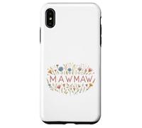 Carcasa para iPhone XS MAX Mawmaw Floral Wildflower Garden Design para Abuelas