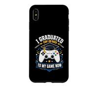 Carcasa para iPhone XS MAX Me gradué ¿Puedo Volver a Jugar Ahora?