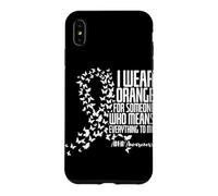 Carcasa para iPhone XS MAX Me Pongo Naranja para Alguien Que Significa Todo para mí TDAH