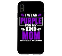 Carcasa para iPhone XS MAX Me Pongo púrpura para la Conciencia de la Sarcoidosis de mi Madre