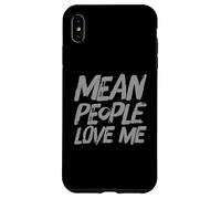 Carcasa para iPhone XS MAX Mean People Chupar Texto Personas Divertidas Divertidas Significan Que la Gente me ama