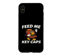 Carcasa para iPhone XS MAX Mechanical Keyboard Feed Me Key Caps Retro Typist