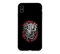 Carcasa para iPhone XS MAX Medusa Mitología Griega Divertido Feminista Feminismo Vintage