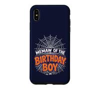 Carcasa para iPhone XS MAX Memaw of The Boy - Camiseta de Fiesta de Halloween con telaraña de cumpleaños