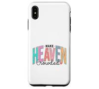 Carcasa para iPhone XS MAX Mensaje Retro Cristiano del Cielo Cruz fe