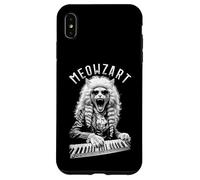 Carcasa para iPhone XS MAX Meowzart - Teclado de Piano con diseño de Gato Mozart