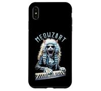 Carcasa para iPhone XS MAX Meowzart - Teclado de Piano con diseño de Gato Mozart