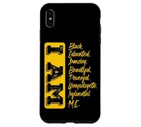 Carcasa para iPhone XS MAX Mes De La Historia De Los Negros Orgullo Africano con Una