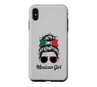Carcasa para iPhone XS MAX Mexican Girl México Bandera Nacional Match Favorite My Game Day