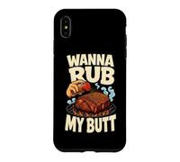 Carcasa para iPhone XS MAX Mezclador Divertido para Barbacoa Wanna Rub My Butt Grill Master