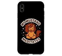 Carcasa para iPhone XS MAX Mi Caballo Mustang medita Linda Mascota Divertida