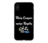 Carcasa para iPhone XS MAX Mi Camper Mis Reglas Caravana Camping Naturaleza