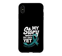 Carcasa para iPhone XS MAX Mi Historia aún no ha Terminado Concientización sobre el cáncer de Cuello uterino