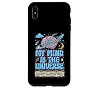 Carcasa para iPhone XS MAX Mi Mente es el Universo Cerebro Galaxia neurodivergente Autista