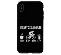 Carcasa para iPhone XS MAX Mi Plan del día Bicicleta Ciclismo Ciclista