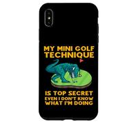 Carcasa para iPhone XS MAX Mi Técnica de Mini Golf es de Alto Secreto Incluso yo no sé qué