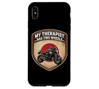Carcasa para iPhone XS MAX Mi Terapeuta Tiene Dos Ruedas Street Motocycle Japón Moto