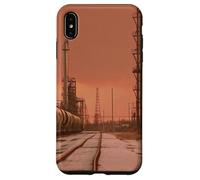 Carcasa para iPhone XS MAX Midwest Gothic Aesthetic Rural Train Refinery Winter Vibes