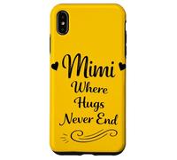 Carcasa para iPhone XS MAX Mimi Where Hugs Never End - Abuela Familiar Orgullosa y Amorosa