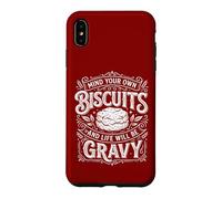 Carcasa para iPhone XS MAX Mind Your Own Biscuits - Salsa Amante de la Comida Americana para el Desayuno