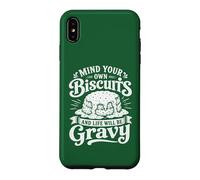 Carcasa para iPhone XS MAX Mind Your Own Biscuits - Salsa Amante de la Comida Americana para el Desayuno