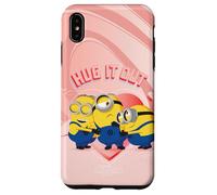 Carcasa para iPhone XS MAX Minions Hug It out