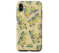 Carcasa para iPhone XS MAX Minions & Monsters Film Strip All Over Print